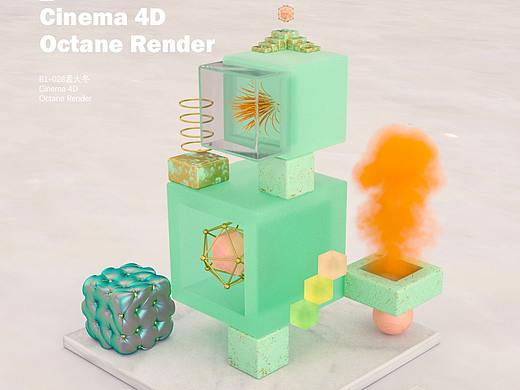 C4D練習(xí)（個人主頁-ZMzExMzk3ODA=） - 建筑/空間 - 站酷設(shè)計師孟大冬原創(chuàng)素材 - 站酷ZCOOL