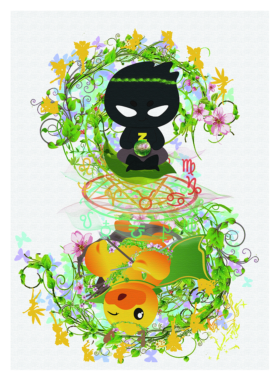 自然与智慧（图ZMTc0NDgwNTM2） - 商业插画 - 站酷设计师Z17489073原创素材 - 站酷ZCOOL