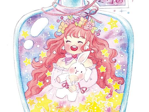 手绘水彩小仙子(6张图）