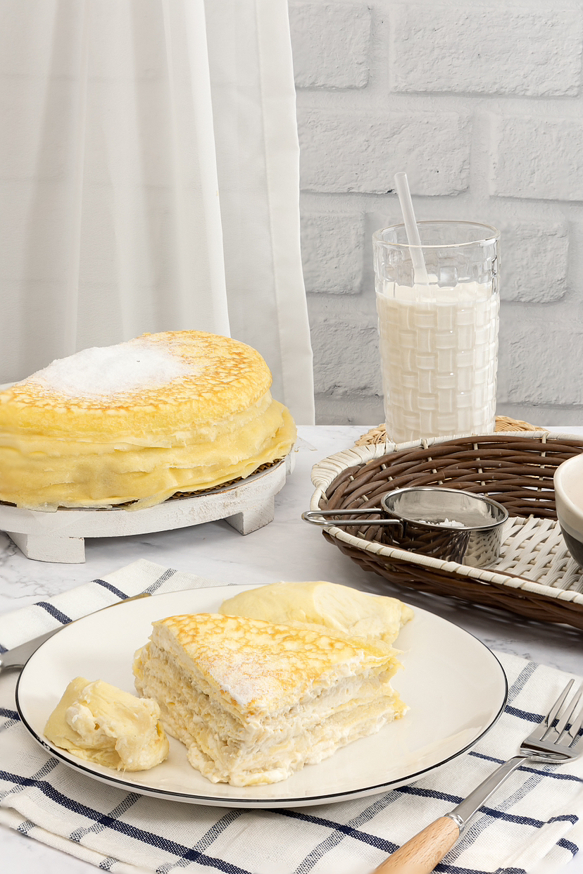 山姆榴莲千层（图ZMzM0NzE0NDQ0） - 美食摄影 - 站酷设计师revtrr原创素材 - 站酷ZCOOL