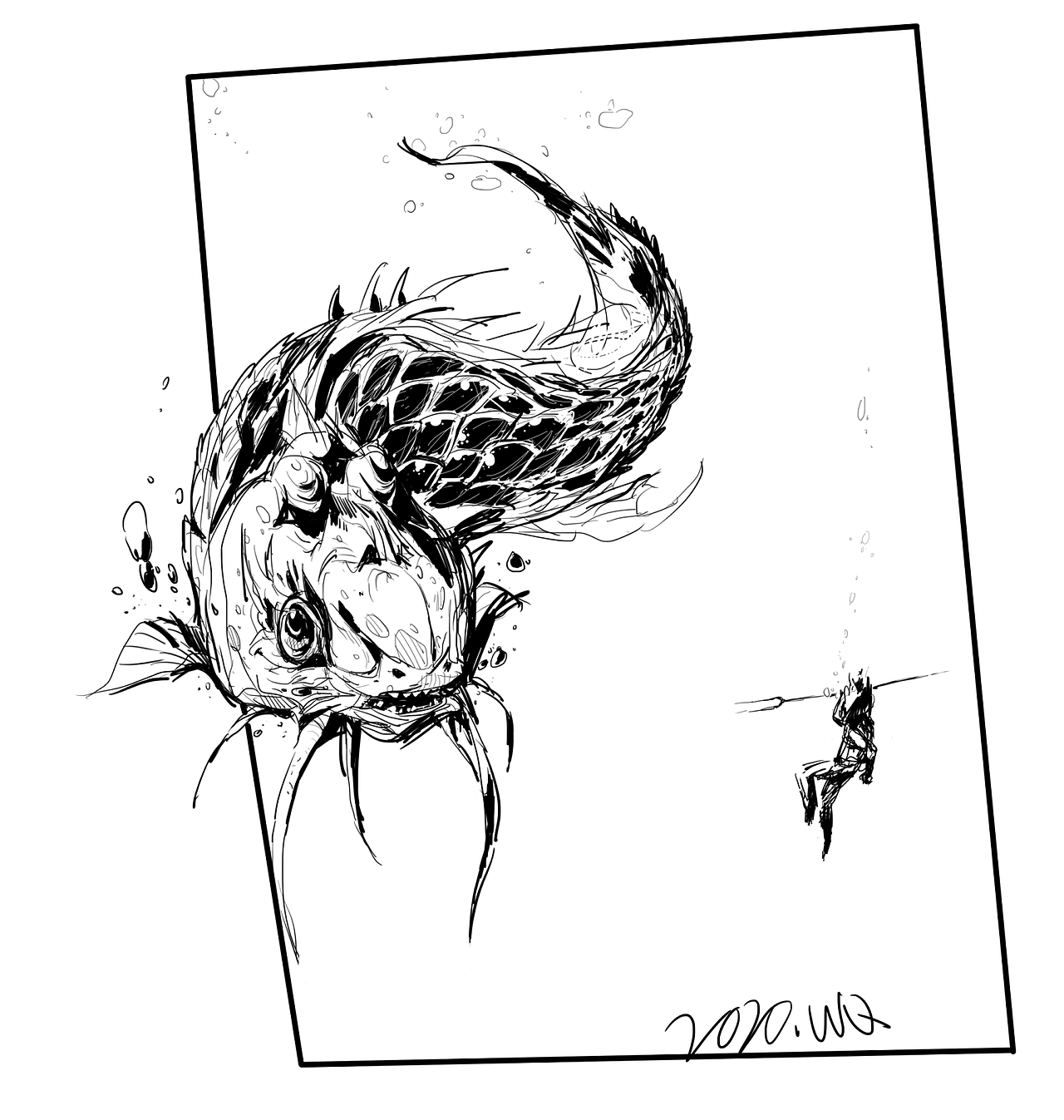 6月-7月的部分涂鸦合集