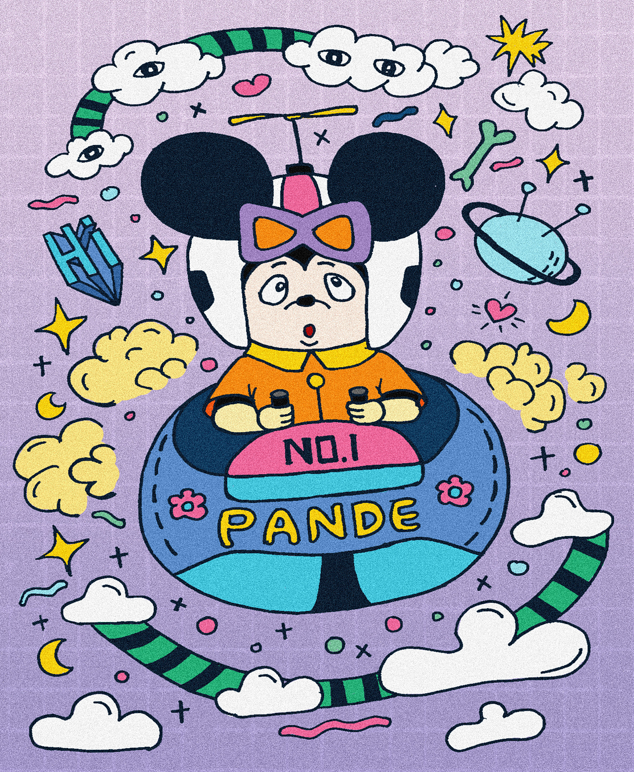 奇奇怪怪的插画