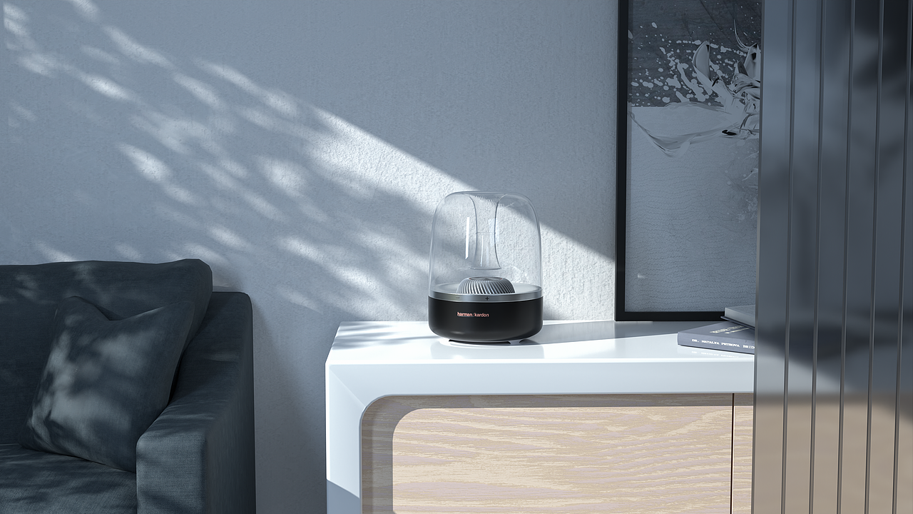 哈曼卡顿音箱渲染2（图ZMjkyMzcwNDY0） - 产品 - 站酷设计师幻想空间站原创素材 - 站酷ZCOOL