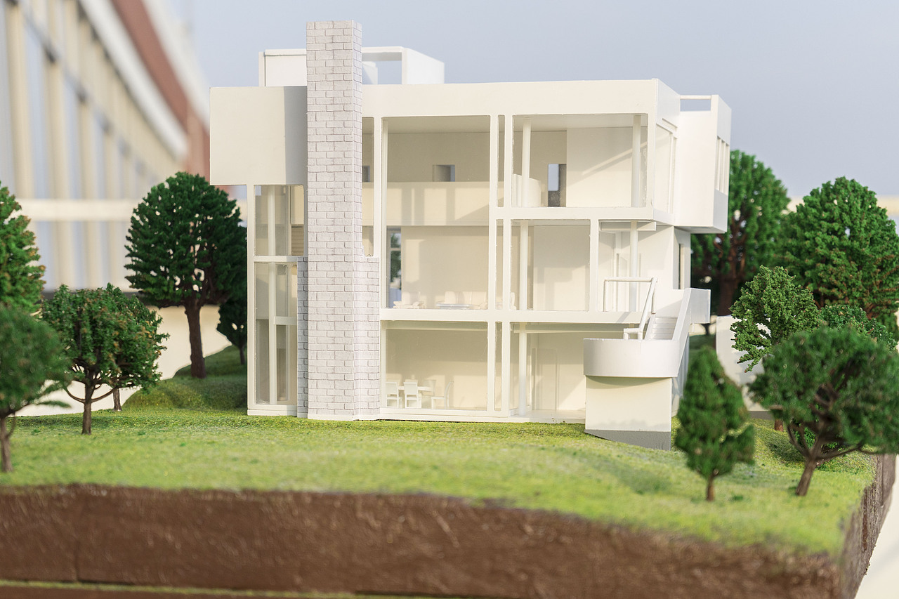 史密斯住宅模型|空间|建筑设计|by瑞德_原创作品-站酷zcool