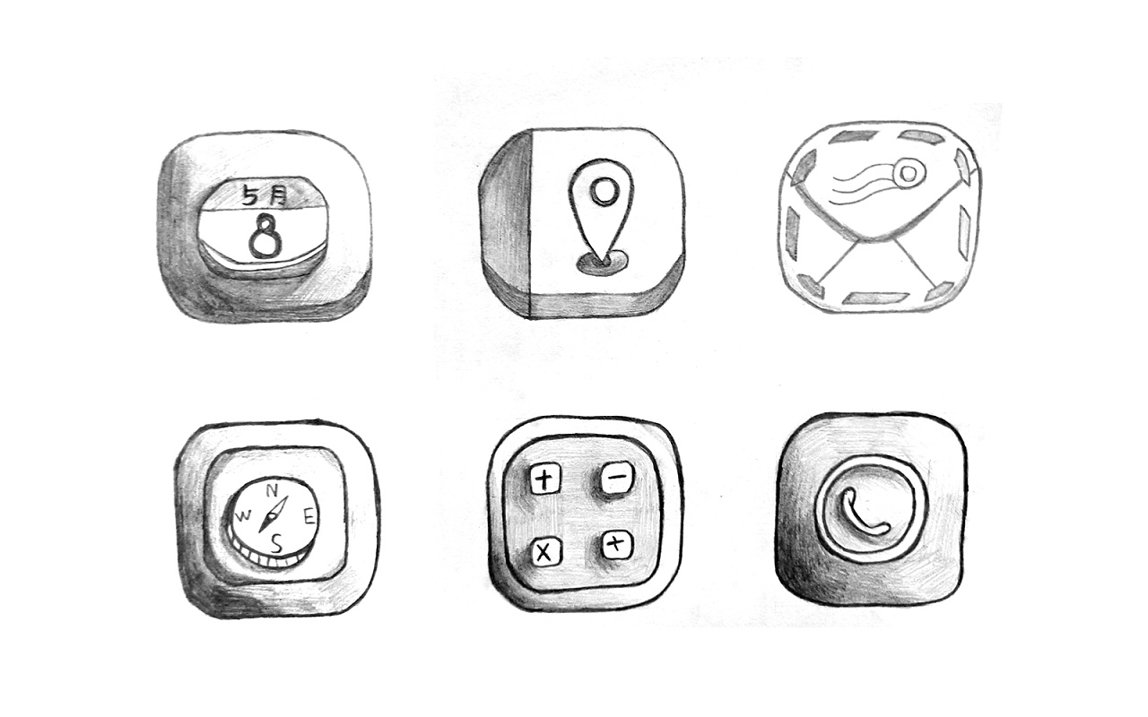 手绘图标|ui|图标|suki_刘童星 - 临摹作品 - 站酷 (zcool)