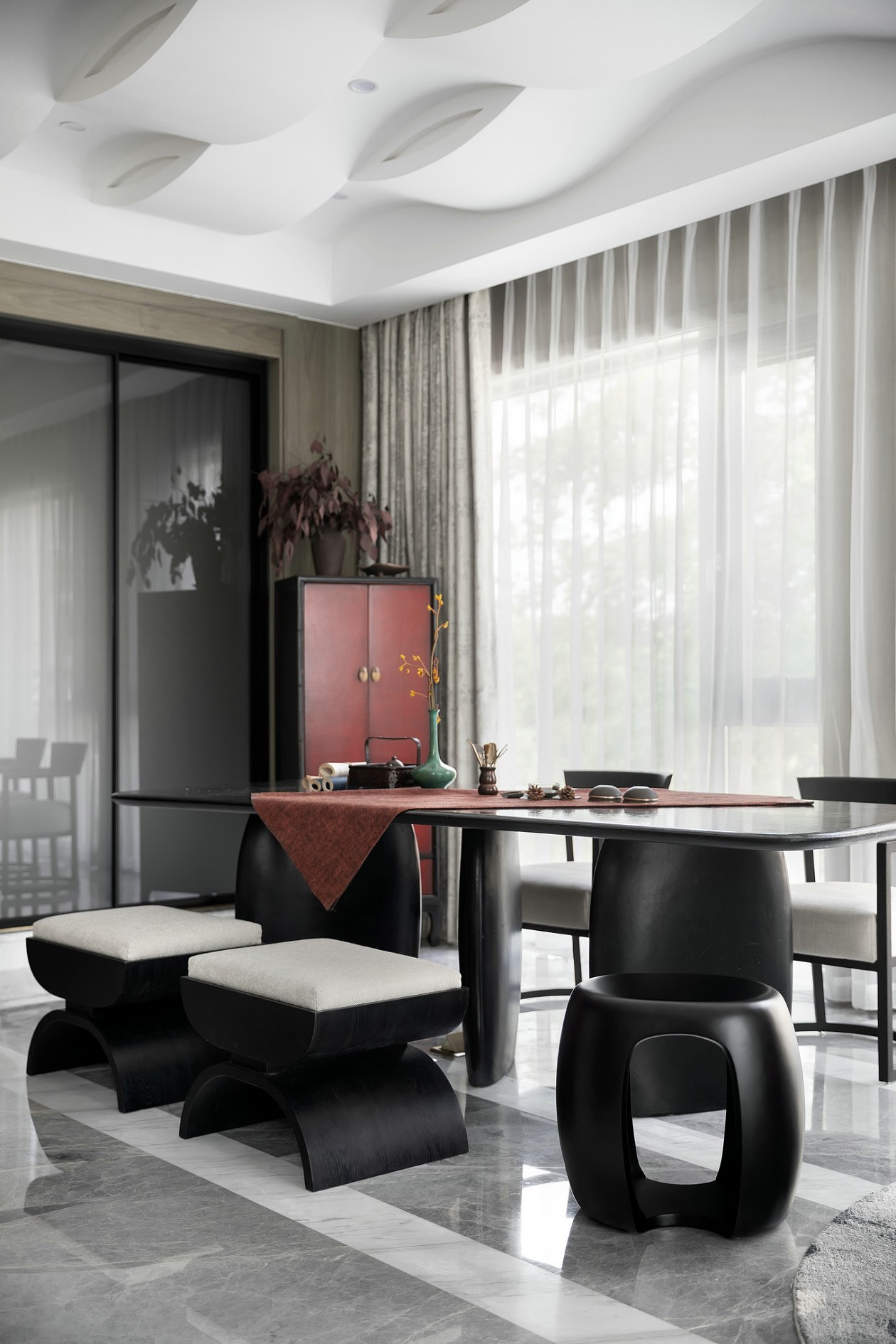 私人别墅,超美的色彩设计!