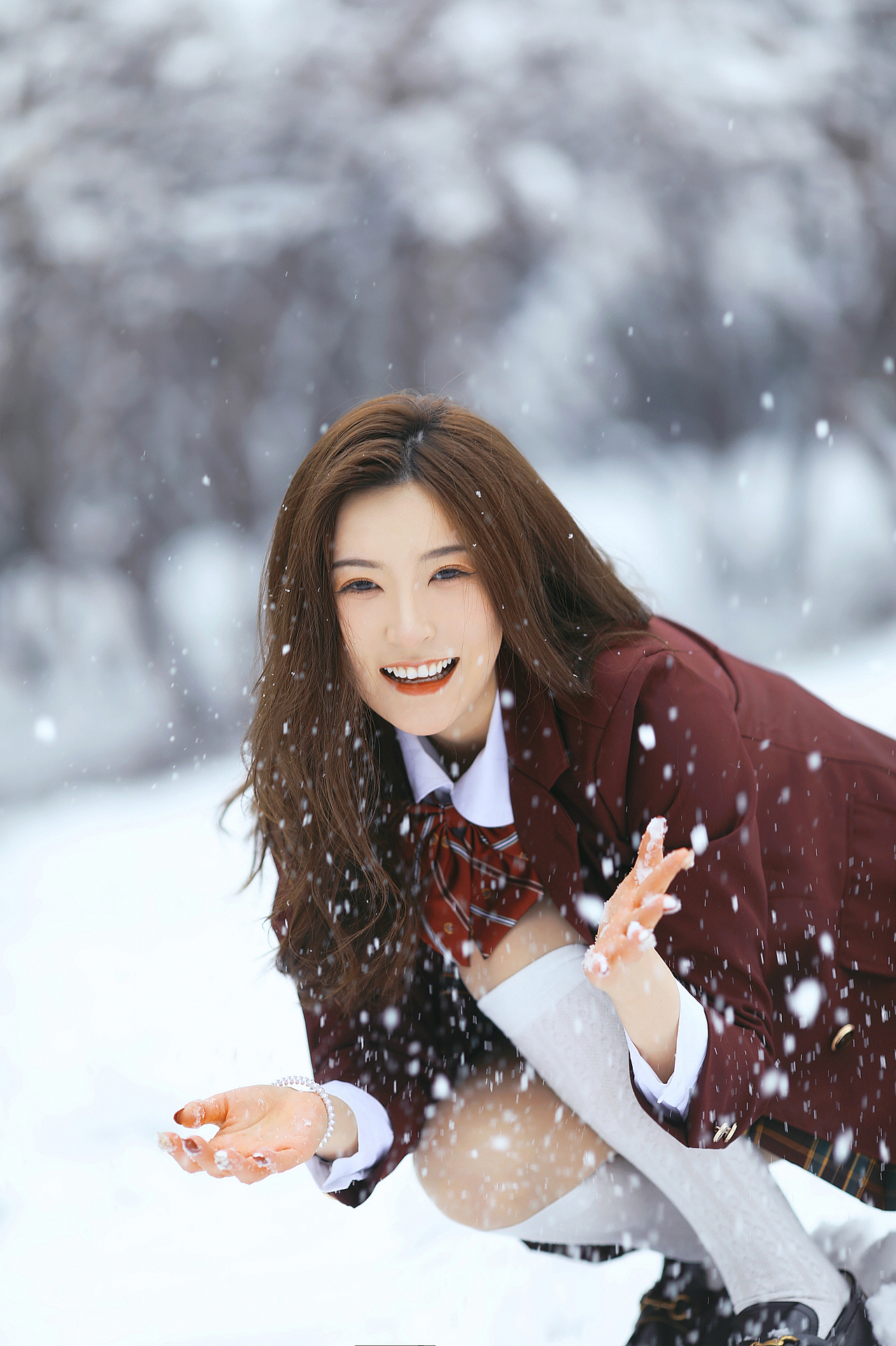 零度天气看雪景❄️❄️（图ZMjg1ODM5MDYw） - 人像摄影 - 站酷设计师纪然Satan原创素材 - 站酷ZCOOL