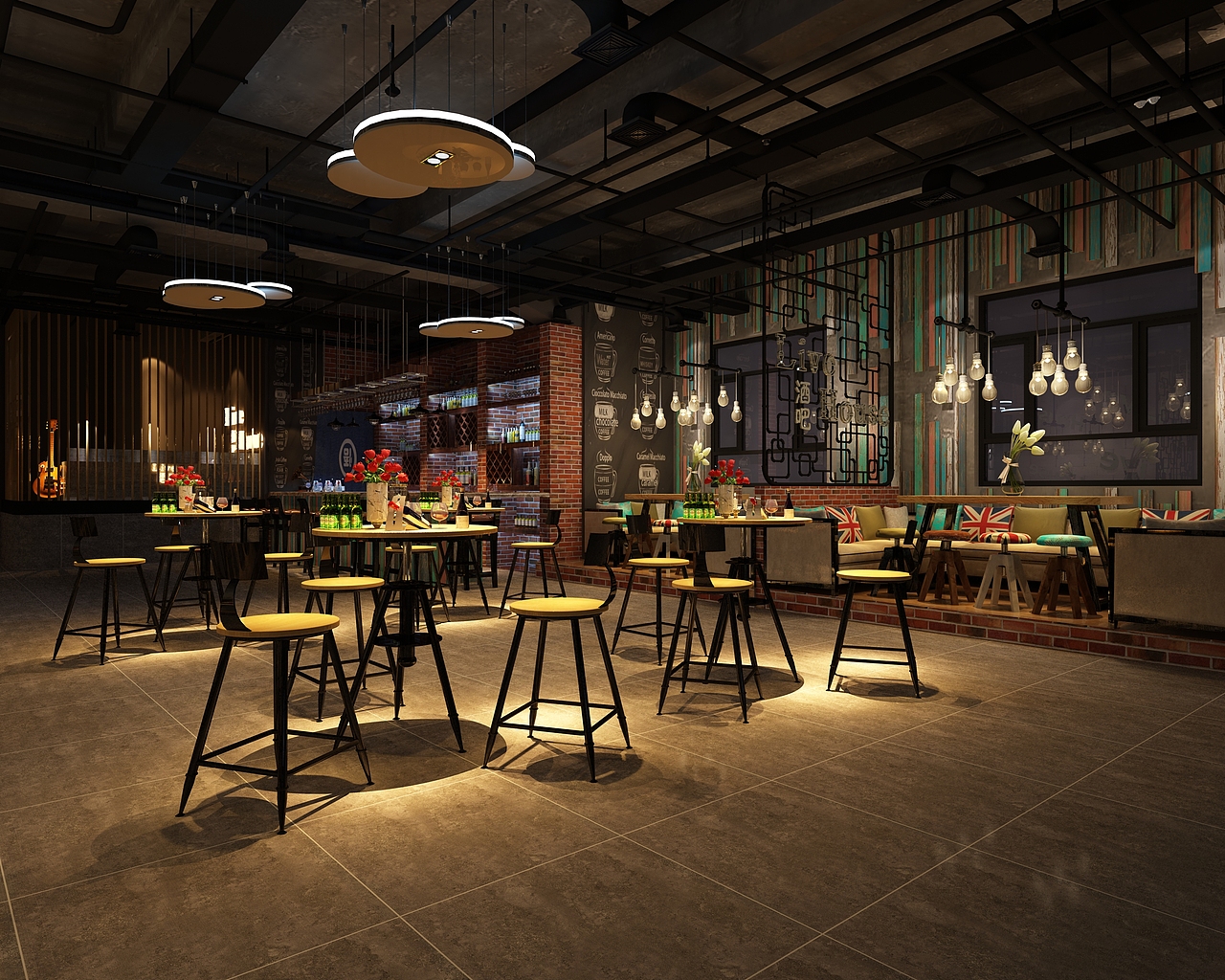 酒吧（图ZOTgwMjU5NjA=） - 家装设计 - 站酷设计师糖郭原创素材 - 站酷ZCOOL