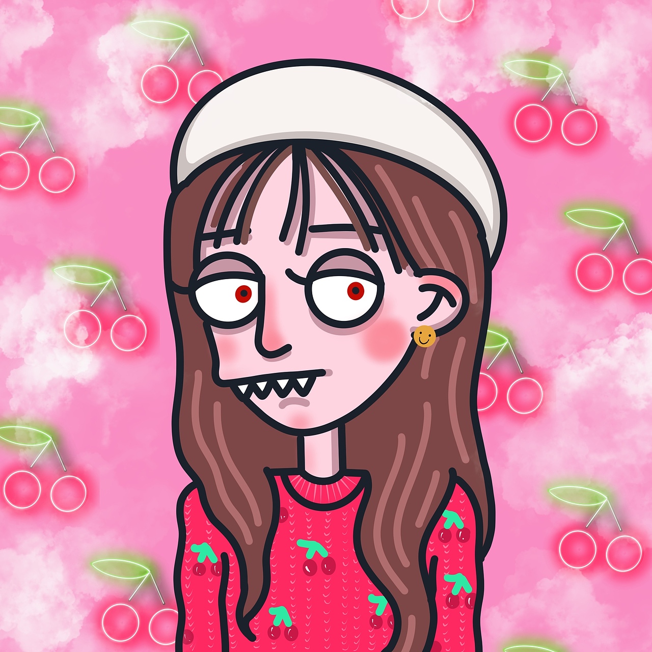 《红眼病百人斩斩斩》（图ZMjcxOTE1MDc2） - 艺术插画 - 站酷设计师毛毛毛毛密密麻麻原创素材 - 站酷ZCOOL