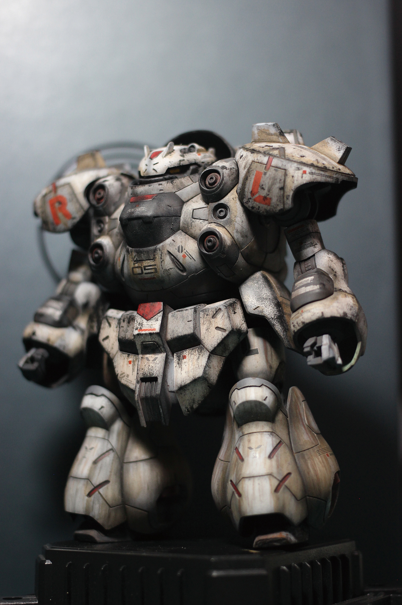 古辛高达旧化涂装