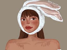 人物头像插画