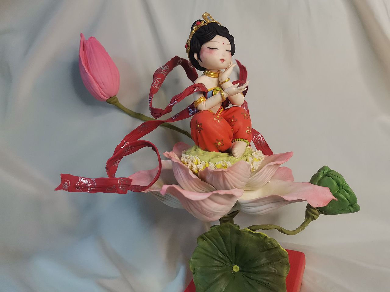 敦煌!莲花子——面塑