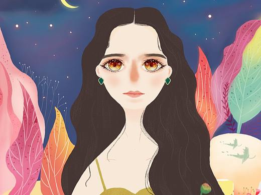 手绘人物插画（个人主页-ZNDMyMjU5OTY=） - 创作习作 - 站酷设计师lilluuu原创素材 - 站酷ZCOOL