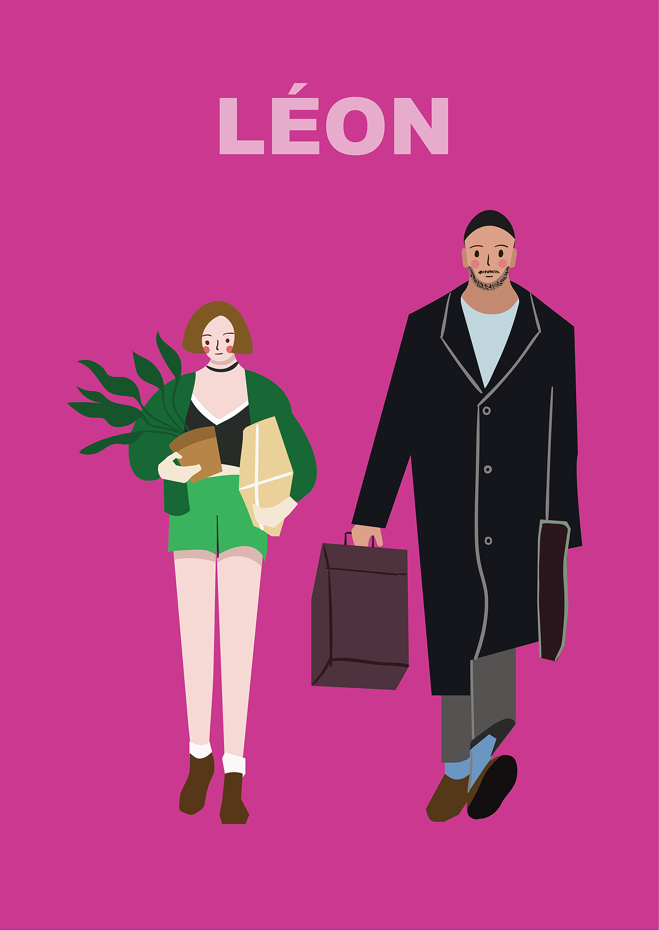 扁平风电影海报