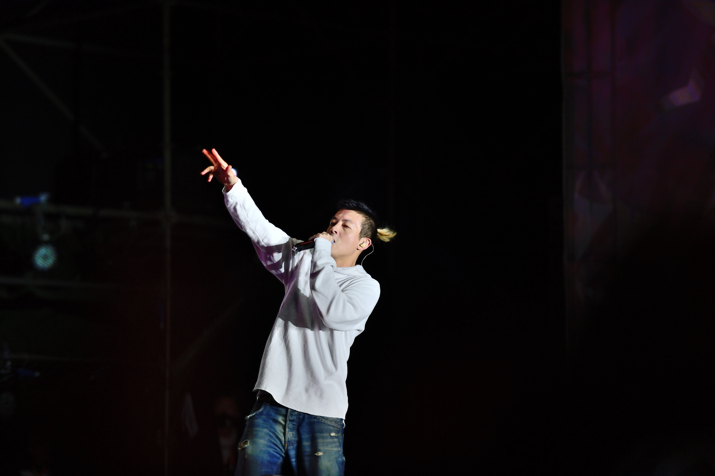 音乐现场 陈冠希 潮牌 音乐节