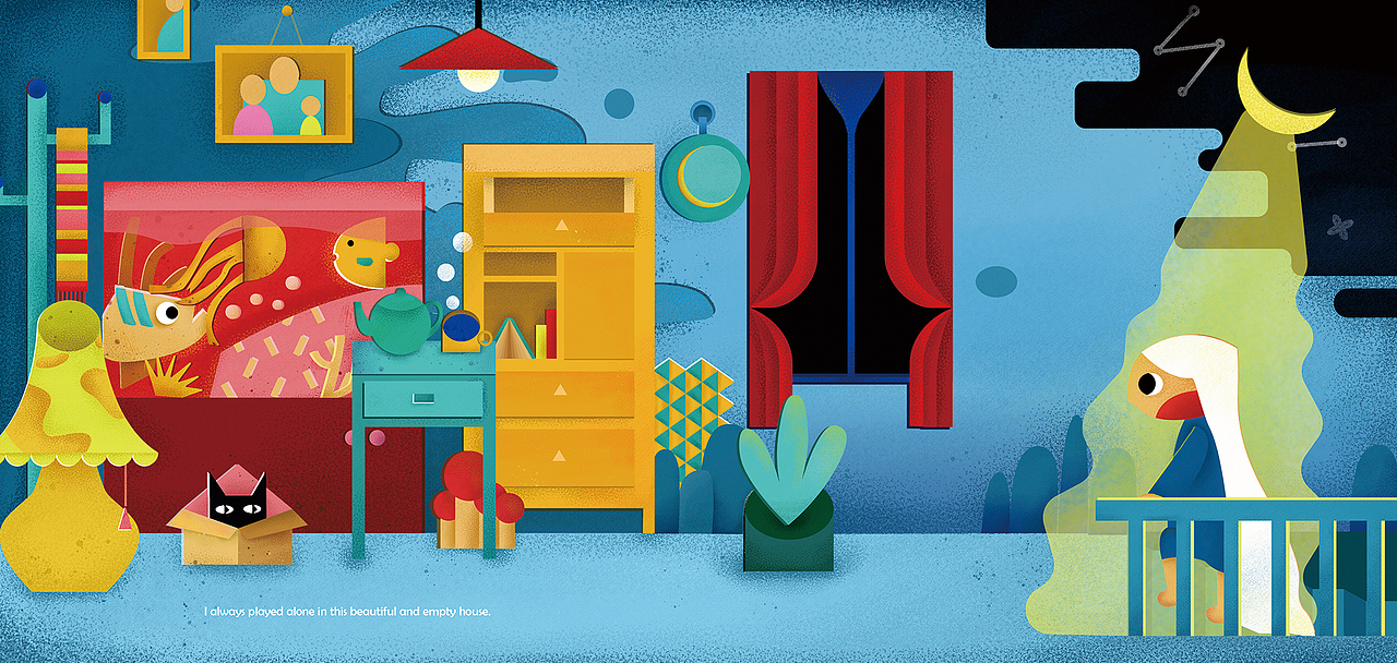 绘本《怪老头》