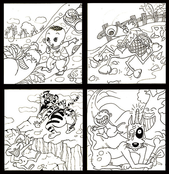 儿童插画（图ZMjIzOTAzOTY=） - 儿童插画 - 站酷设计师50382422原创素材 - 站酷ZCOOL