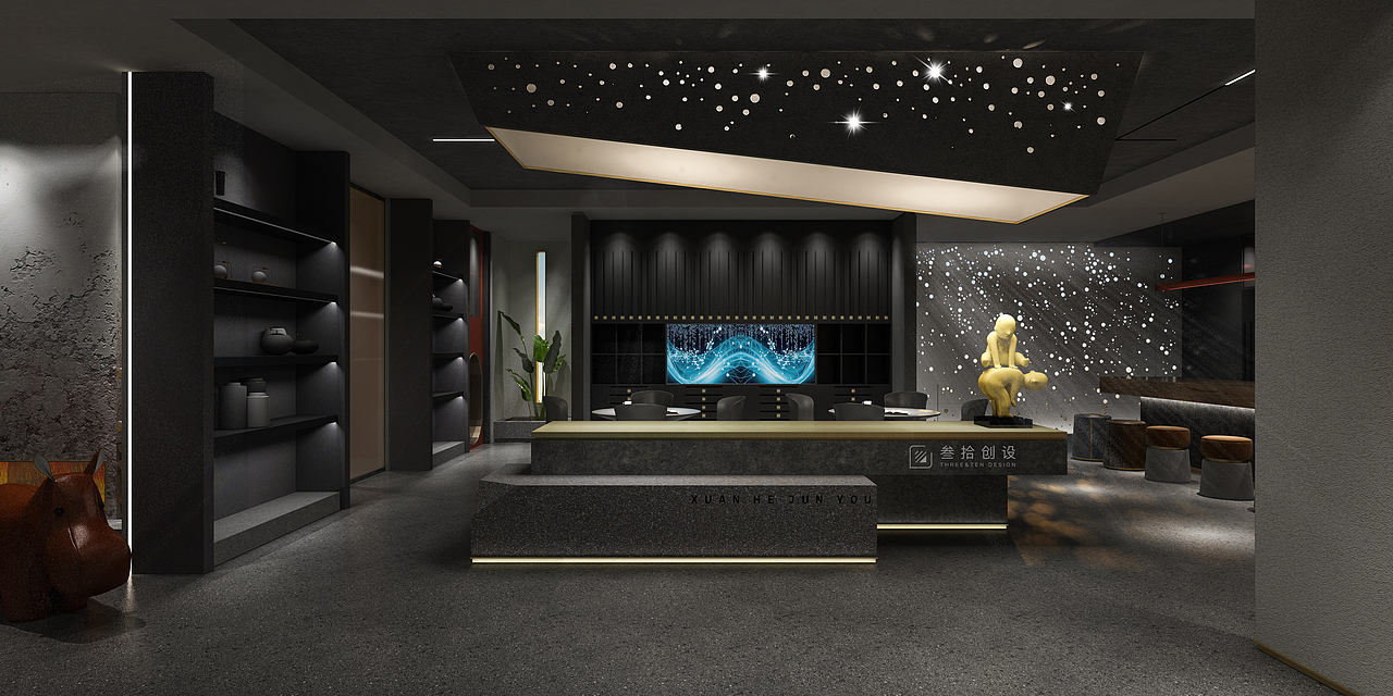 叁拾创设-长沙宣和均釉无机智能涂料展厅（图ZMTcxODk2OTMy） - 家装设计 - 站酷设计师湖南叁拾创设原创素材 - 站酷ZCOOL