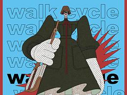 Walk Cycle 系列08