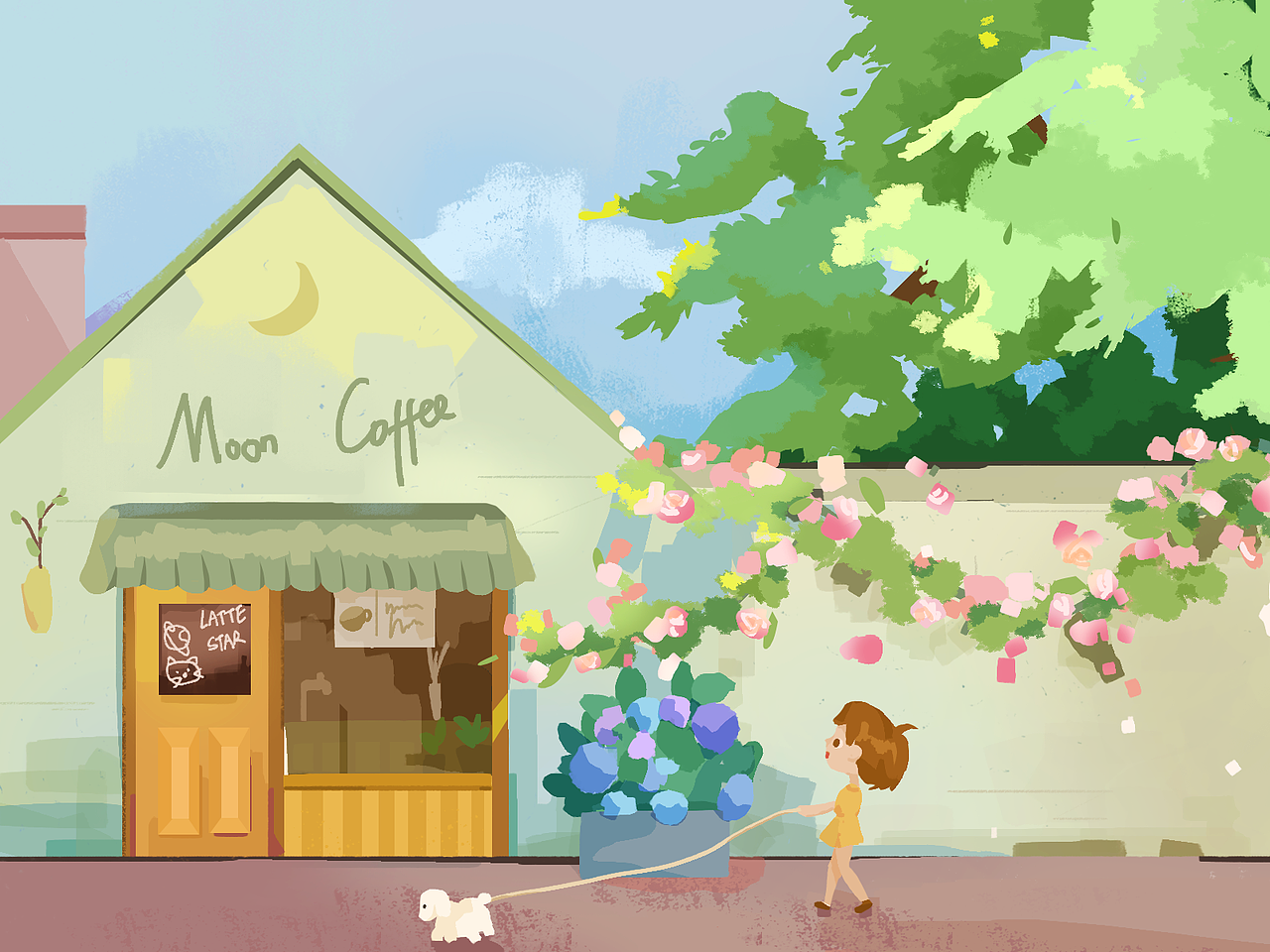 一段时间里的画（图ZMzAyNjk5NDk2） - 儿童插画 - 站酷设计师咪袄Mio原创素材 - 站酷ZCOOL