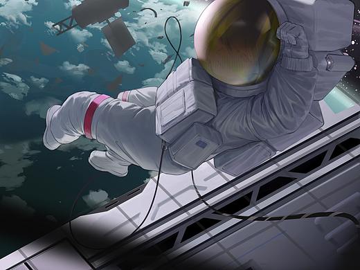 宇宙（个人主页-ZNTU3NDUxMzI=） - 商业插画 - 站酷设计师露露打雷原创素材 - 站酷ZCOOL