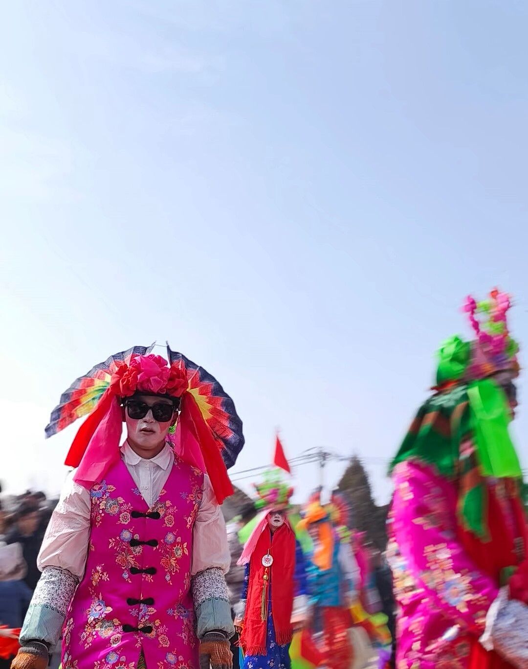 2024年民和县马营镇二社火队留影