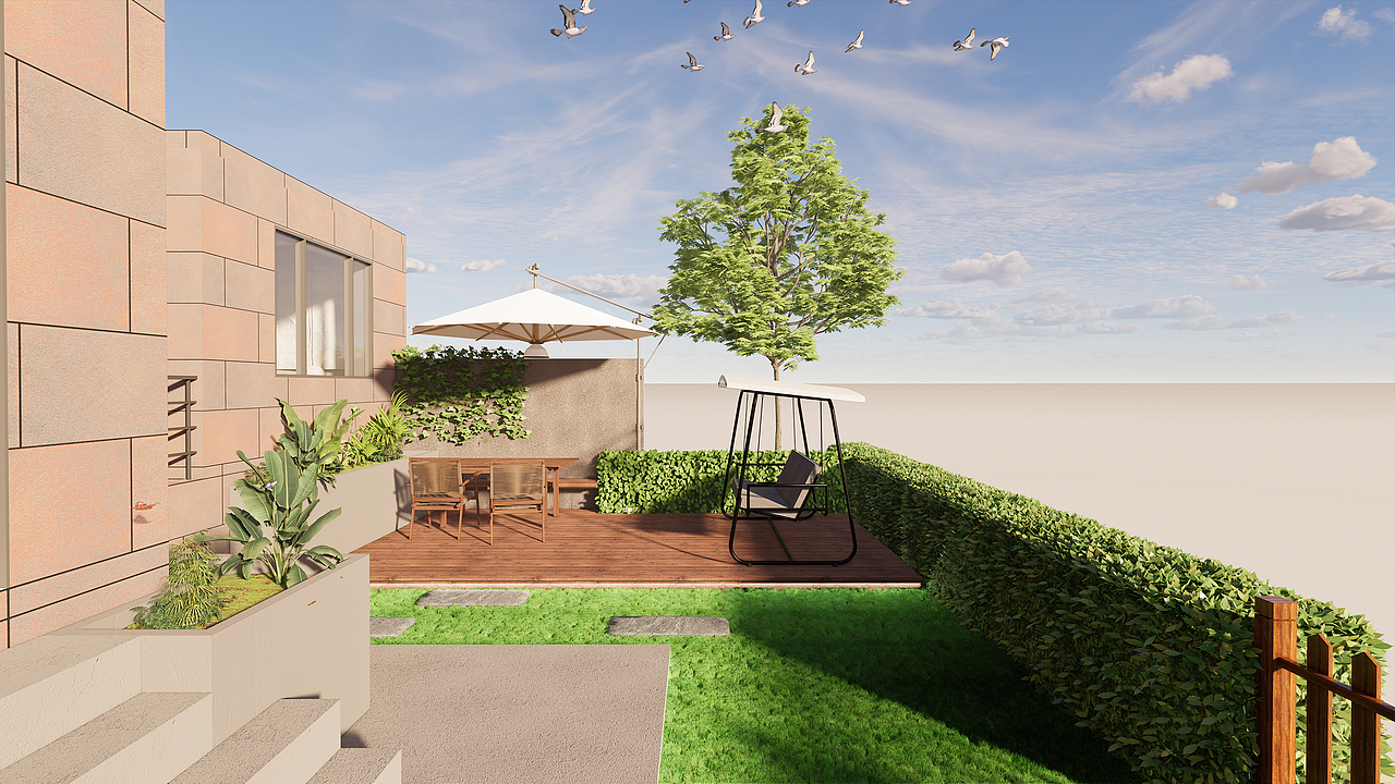 陌上设计｜200㎡湖滨花园二手房改造