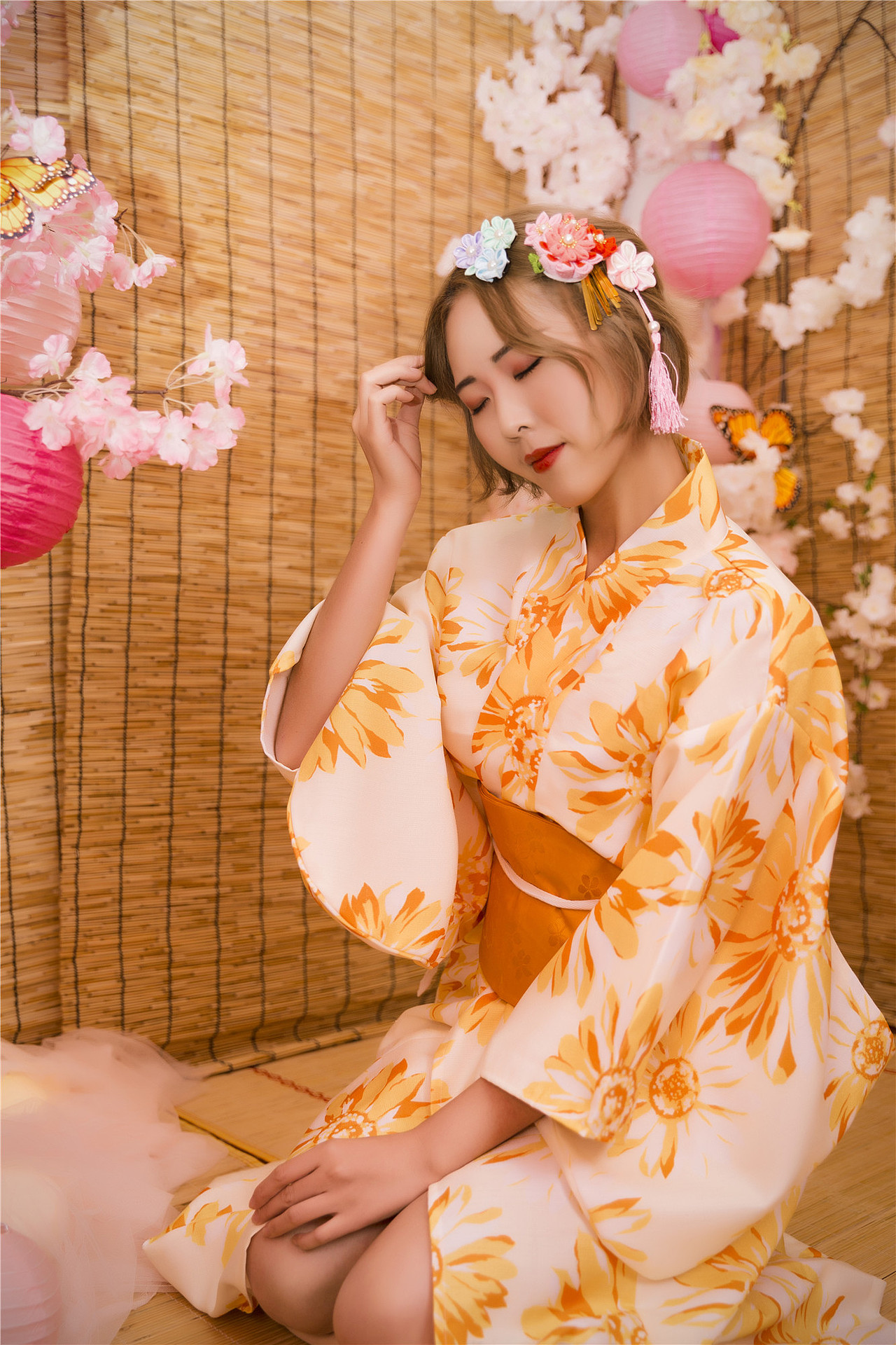 室内和服拍摄创作