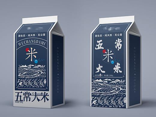 五常大米包装