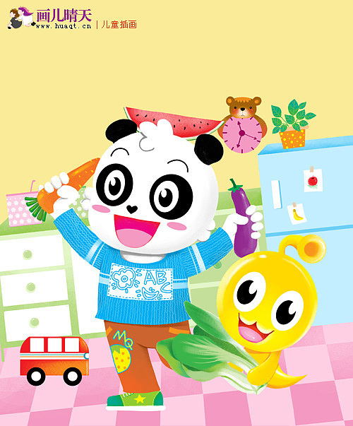 画儿晴天2010年度儿童插画选（图ZMjExMDIzMg==） - 创作习作 - 站酷设计师画儿晴天原创素材 - 站酷ZCOOL