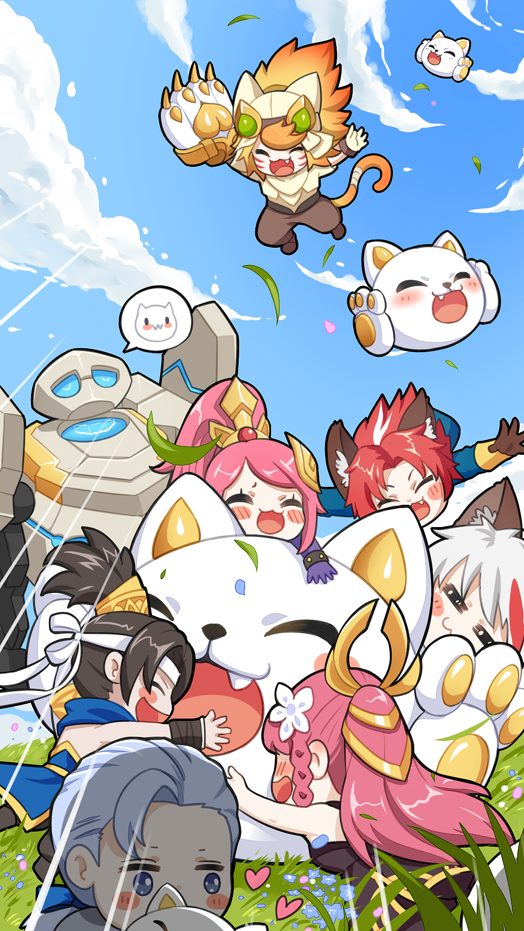 王者荣耀18年画的一些q版海报啥的з