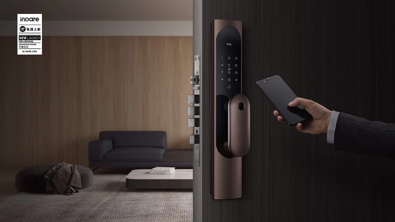 TCL智能门锁营销视觉设计（图ZMjM3Nzc3ODEy） - 产品 - 站酷设计师小小青QING原创素材 - 站酷ZCOOL