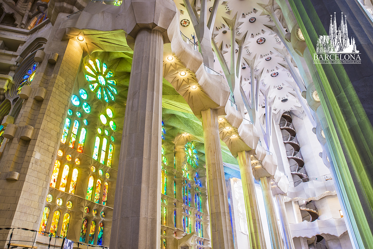 神圣家族大教堂 MAY.2014 巴塞罗那（图ZMTY2MDQwMDQ=） - 风光摄影 - 站酷设计师carl_armen原创素材 - 站酷ZCOOL
