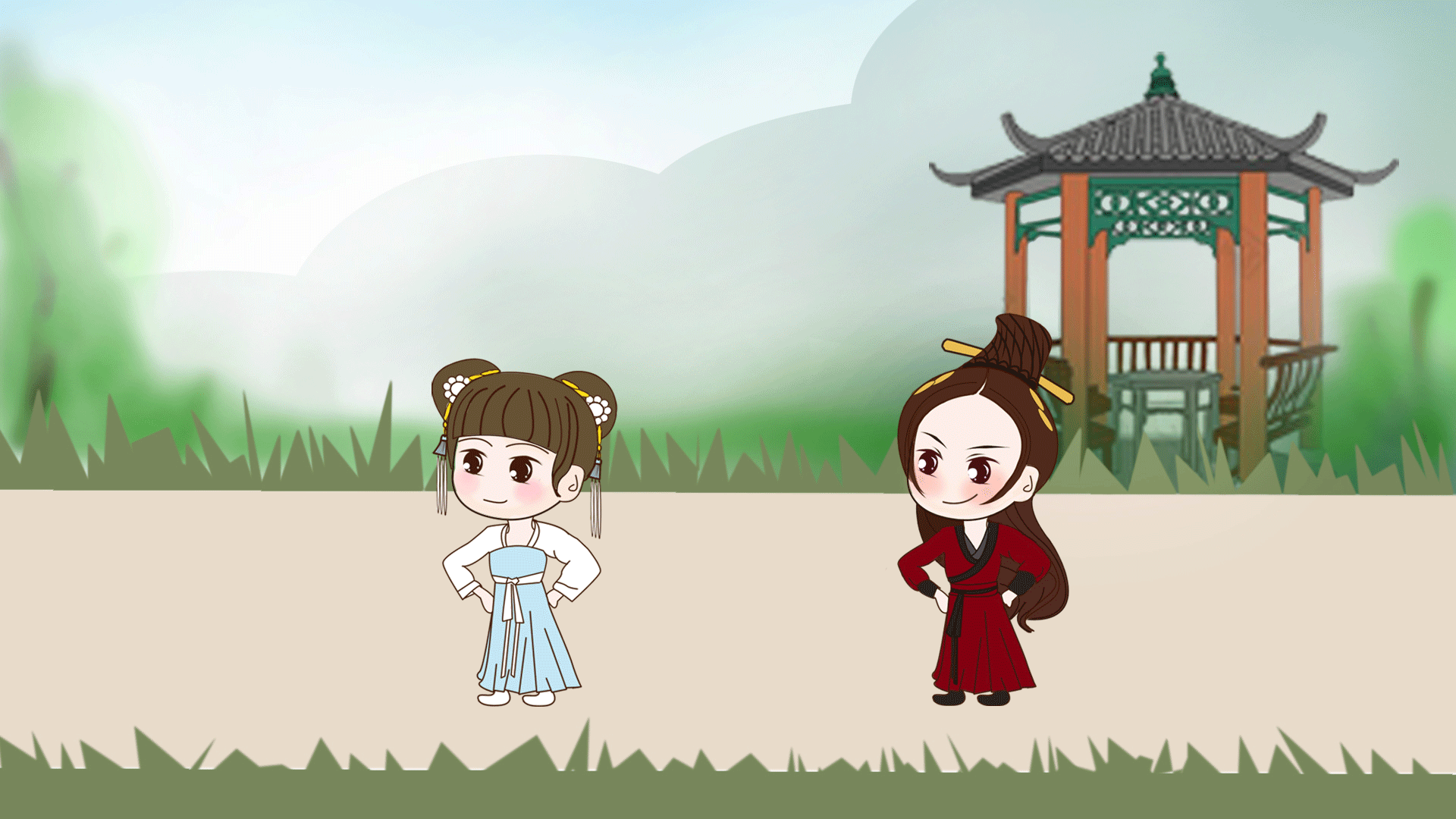 【大宋少年志同人原创手书】七斋课间操|动漫|其他动漫|丝_己_原创