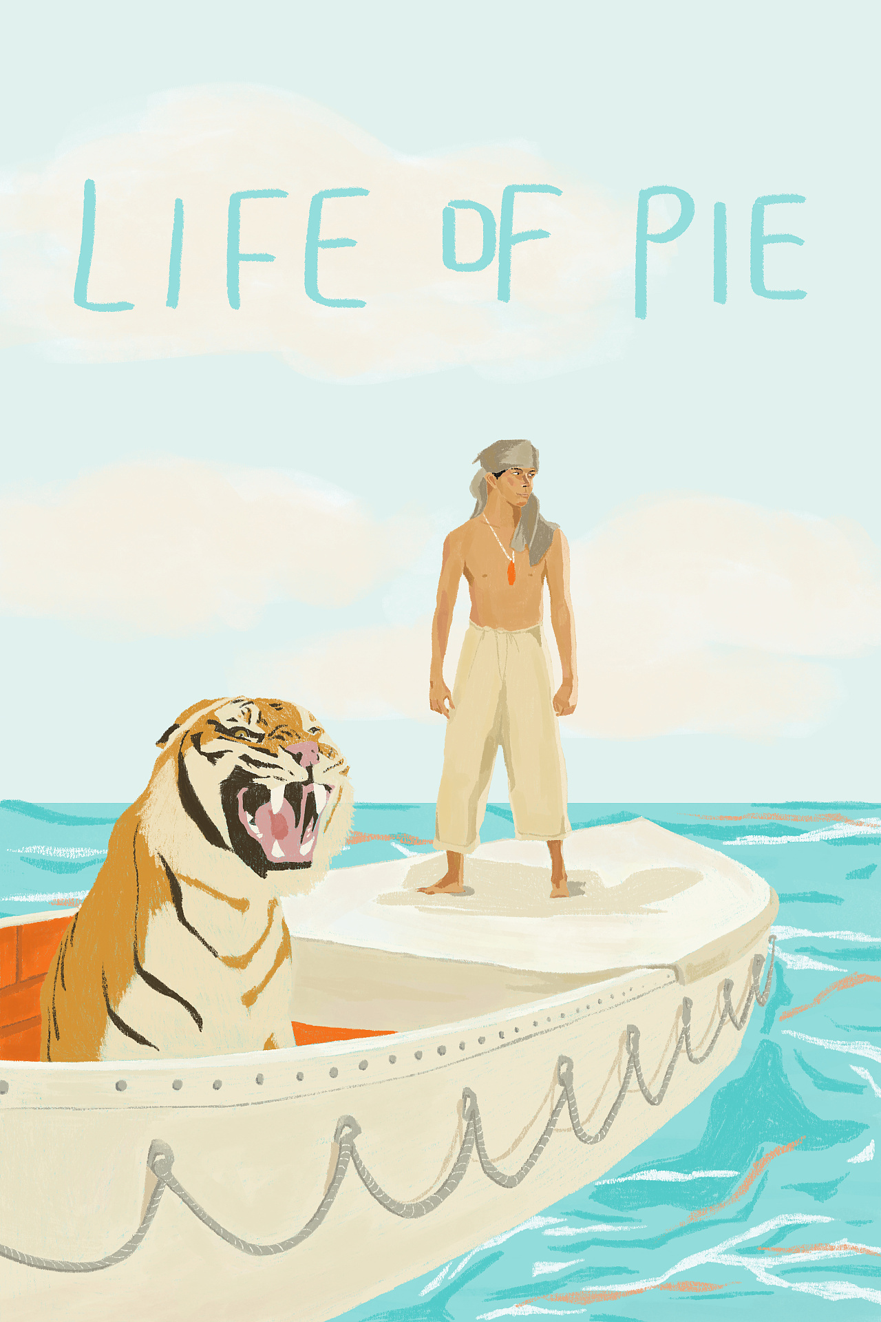 经典电影海报插画