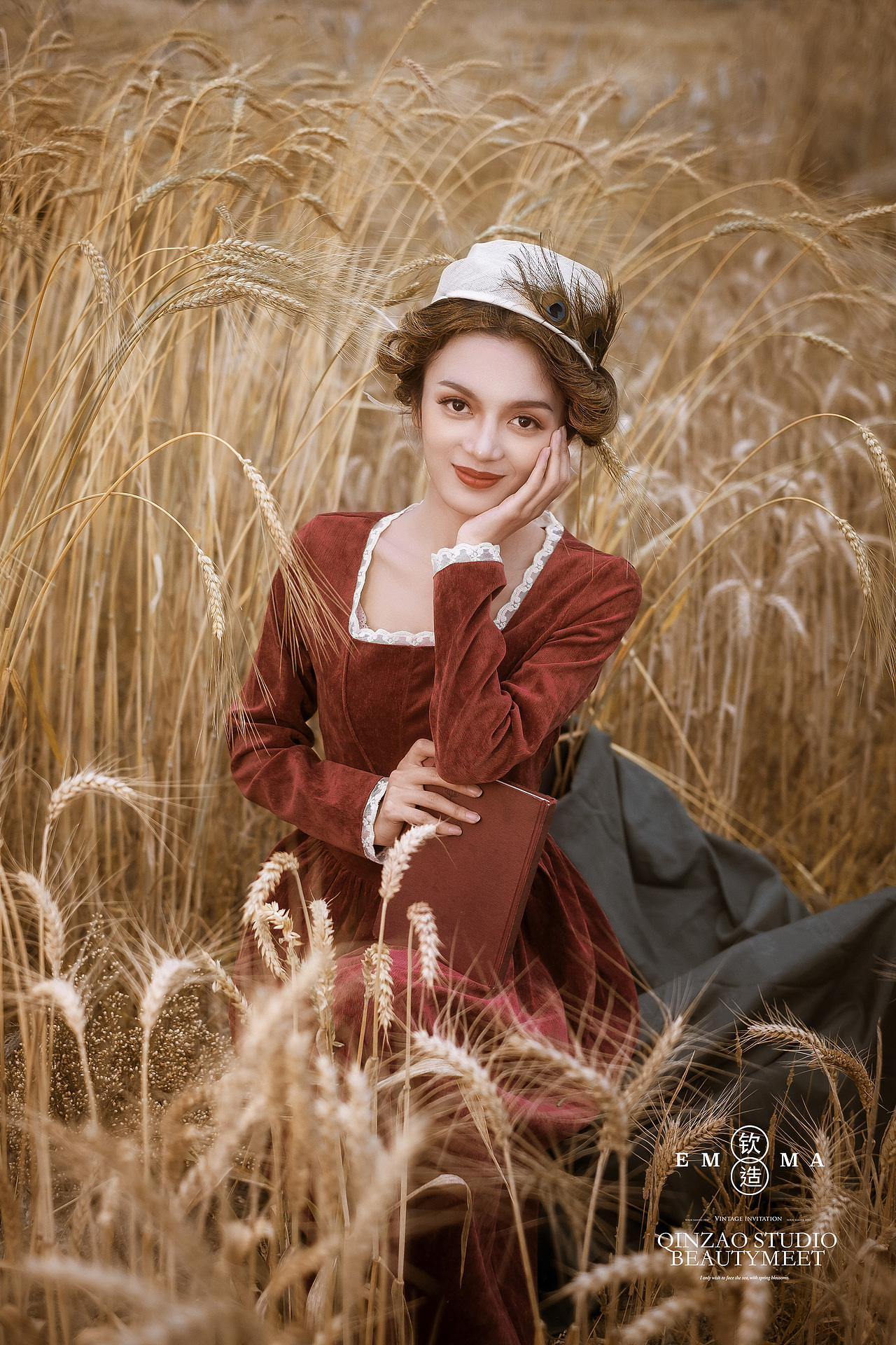 麦田姑娘（图ZMjA4NzAzMDg0） - 人像摄影 - 站酷设计师钦钦子Emma原创素材 - 站酷ZCOOL