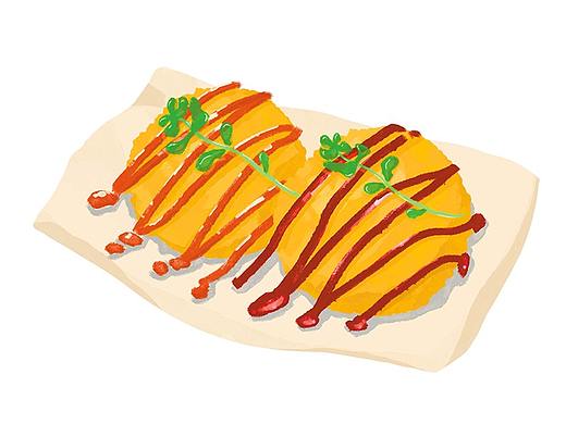 美食插画第一弹——日式美食