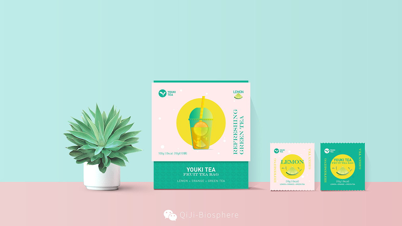 LEMON GREEN TEA
檬檬橙橙绿茶