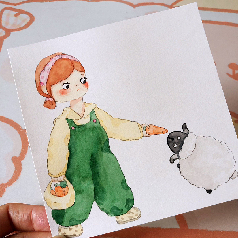 一堆可爱的女孩