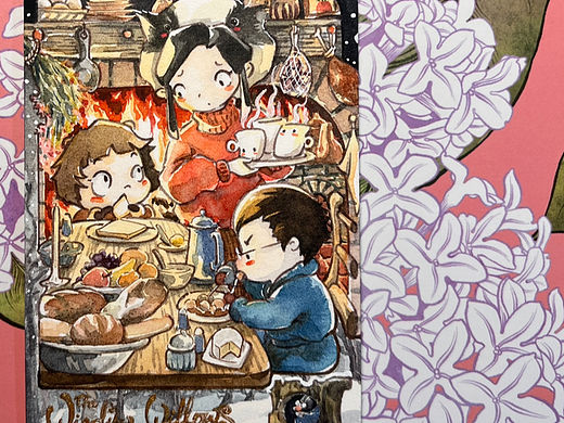 原创手绘 致敬经典 《柳林风声》