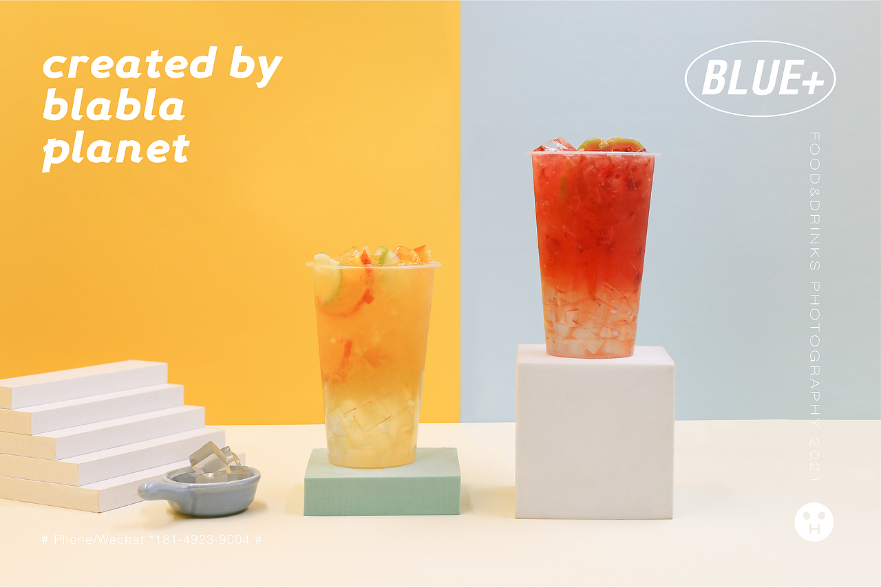 BLUE+ 『 饮品拍摄合集 | 西安·美食摄影 』