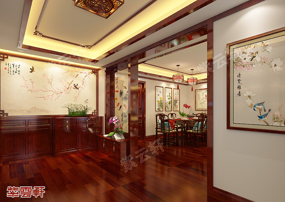 古典豪宅玄关装修