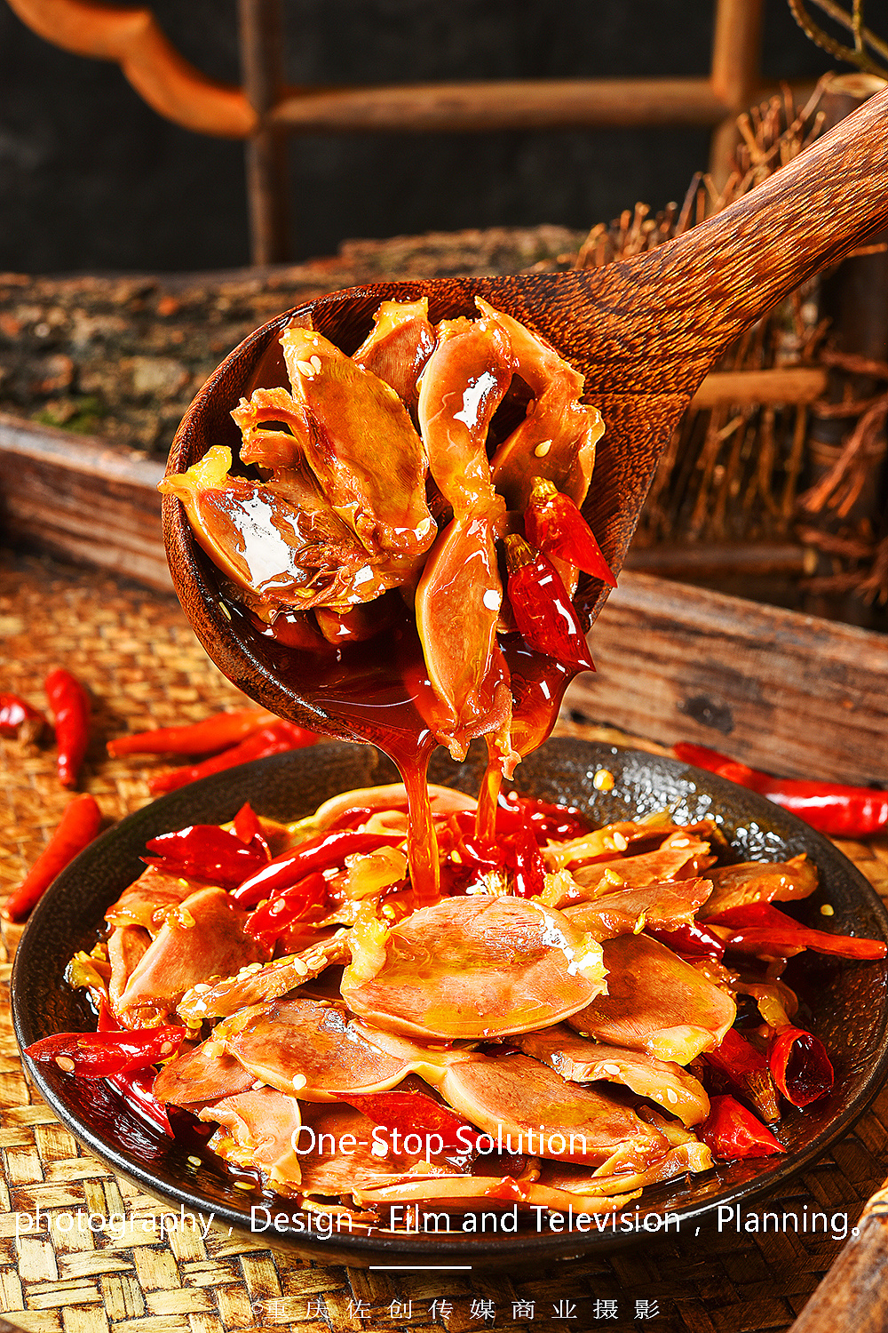 香辣鸭胗|零食摄影佐创传媒