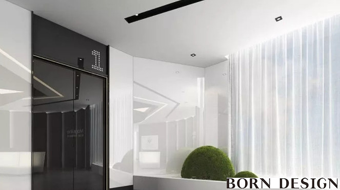 黑白極簡(jiǎn)辦公空間設(shè)計(jì)（圖ZMTg5MjY5MTky） - 家裝設(shè)計(jì) - 站酷設(shè)計(jì)師上海博仁空間設(shè)計(jì)原創(chuàng)素材 - 站酷ZCOOL