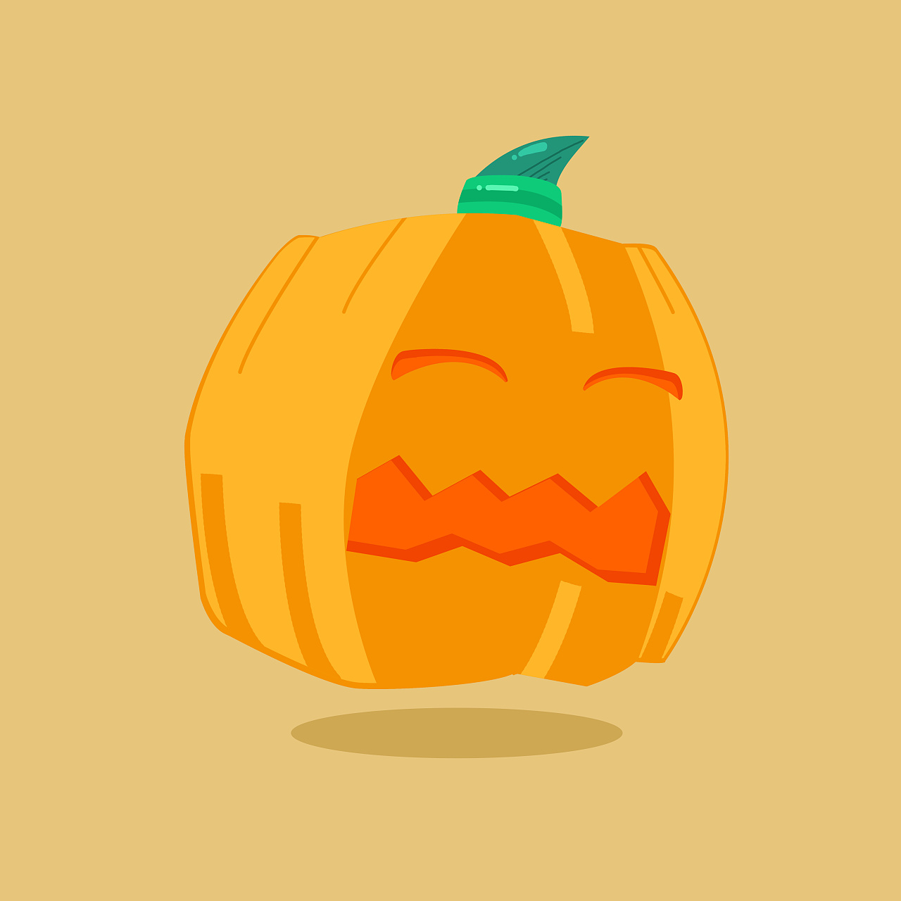 17年毕业设计《南瓜家族》插画设计#青春答卷2017