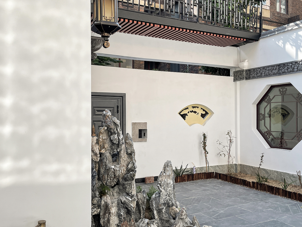 金色悦城:中式大前院