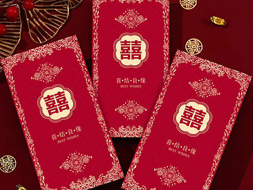 中国传统喜庆纹样原创设计① |囍事系列