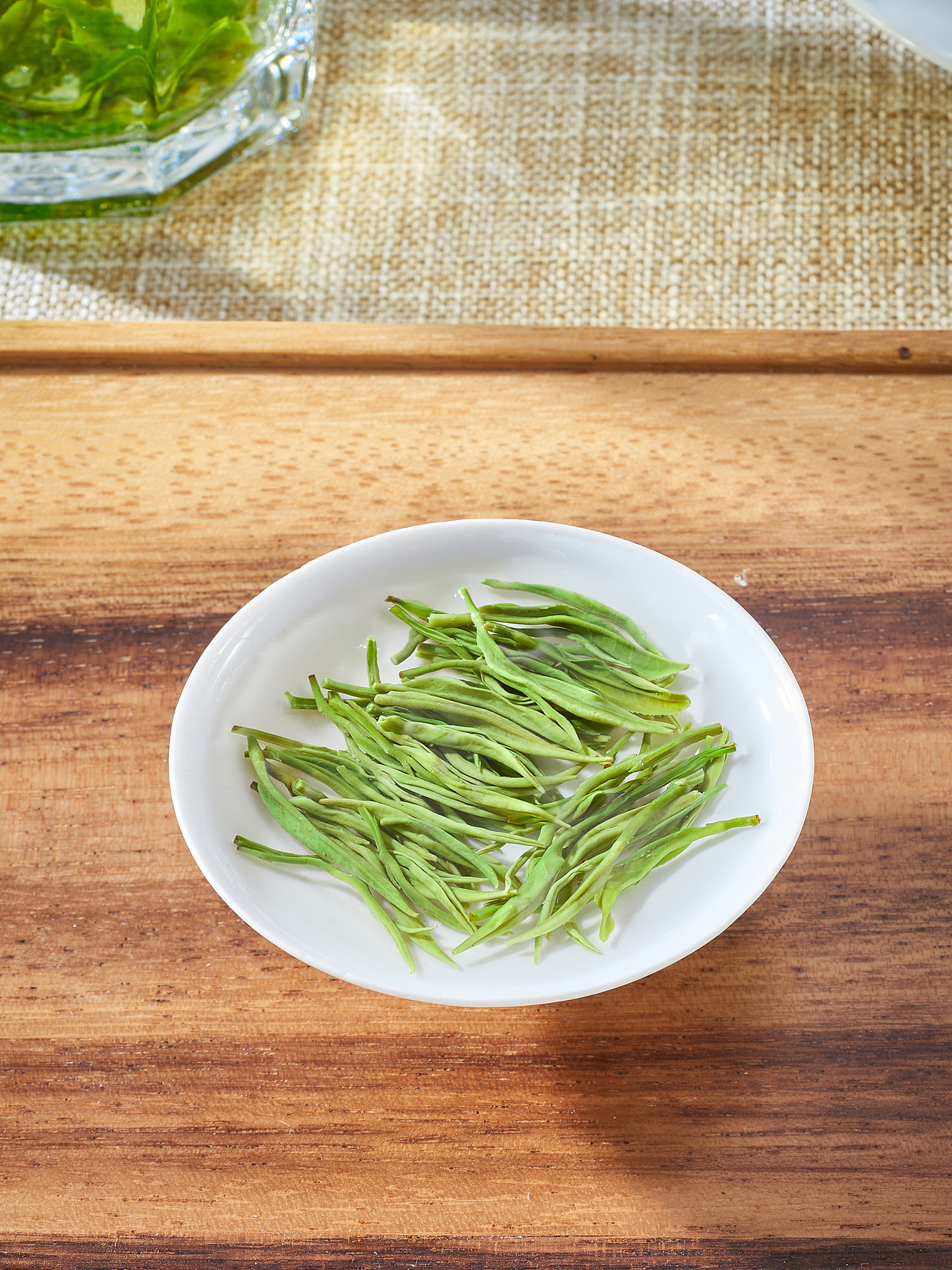 绿茶茶叶摄影茶叶拍摄产品摄影美食摄影静物摄影