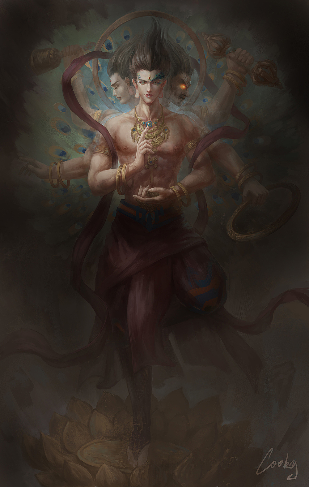 一些自己的原画作品