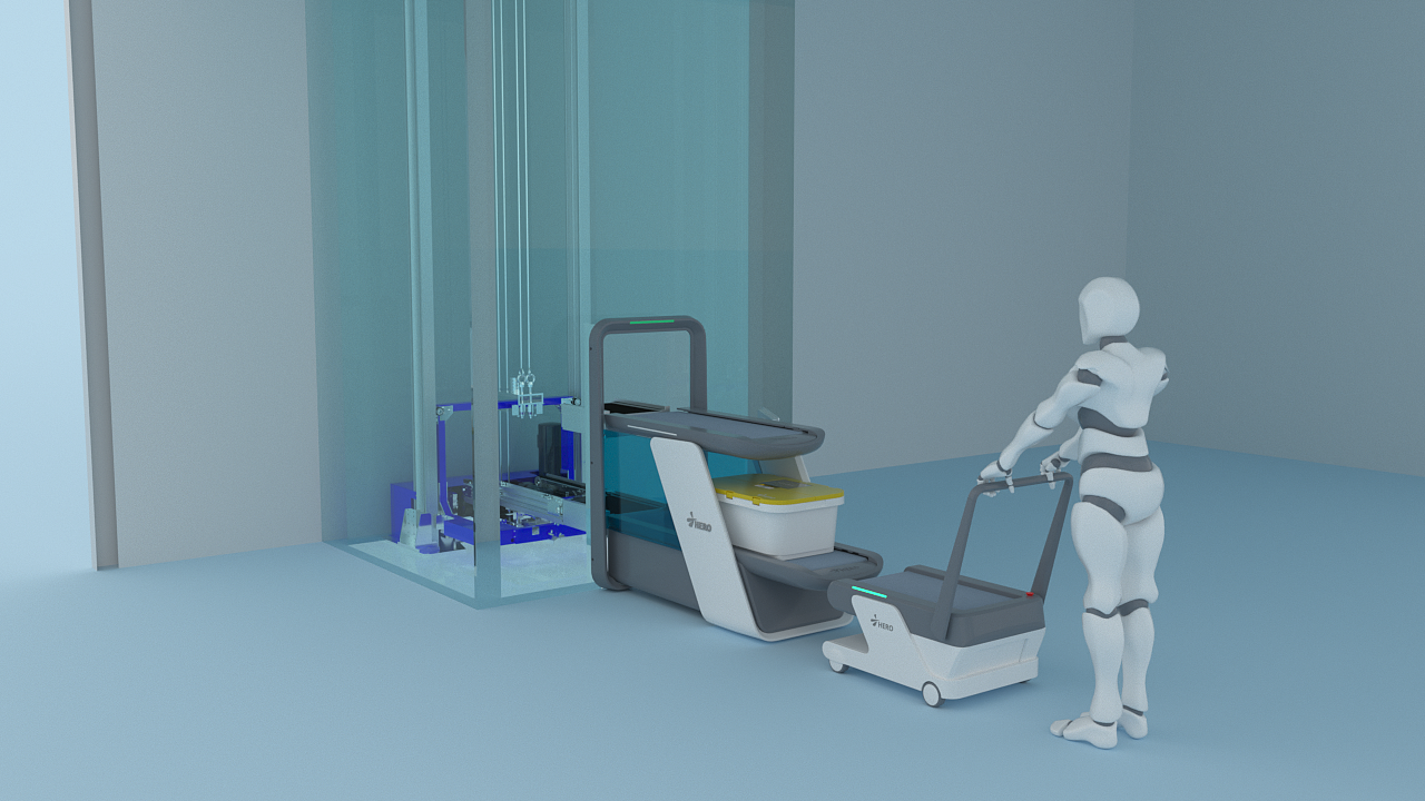 中型箱式物流传输系统